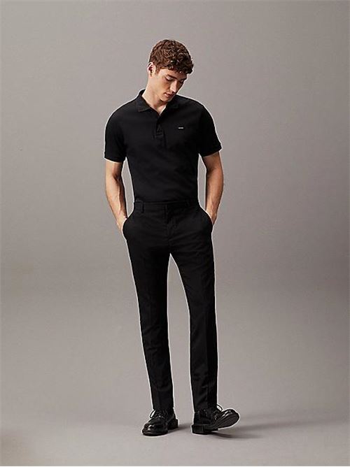 SMOOTH COTTON  SLIM POLO CALVIN KLEIN | K10K111657/BEH